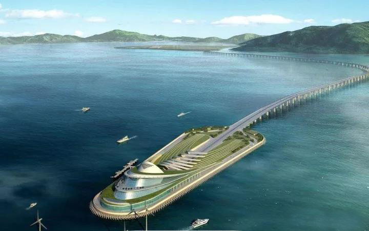 港珠澳大桥冷却塔项目